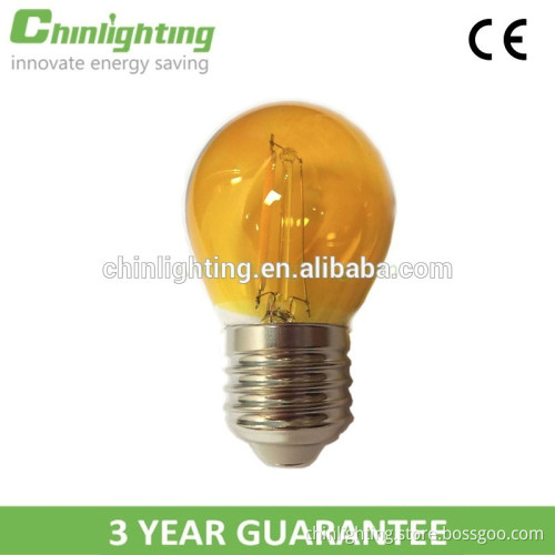 Corlorful Bulbs G45 Led Filament Lights E26 E27 B22 For Christmas